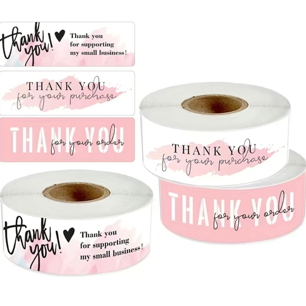 Thank you stickers